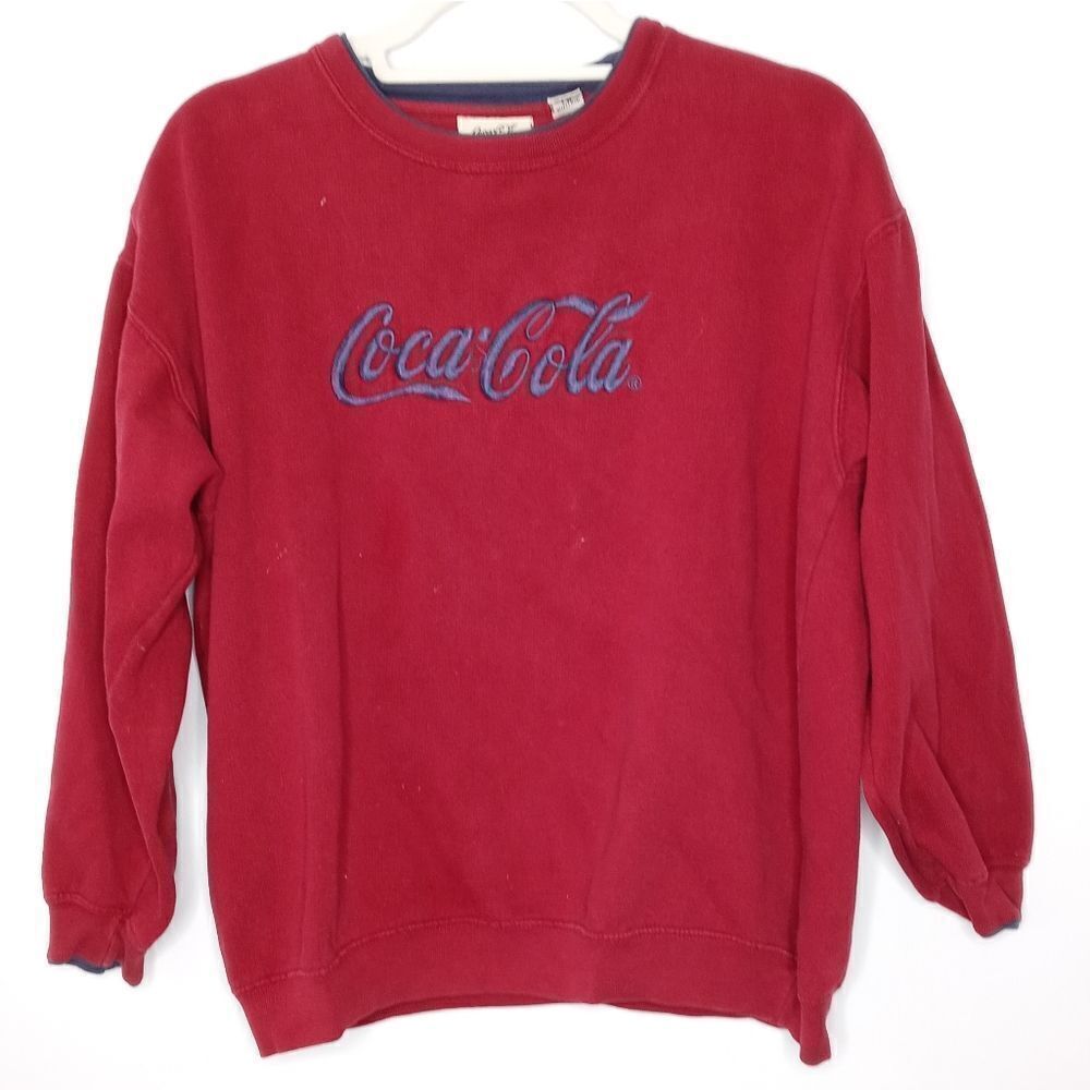 Vintage Coca Cola red sweatshirt size large